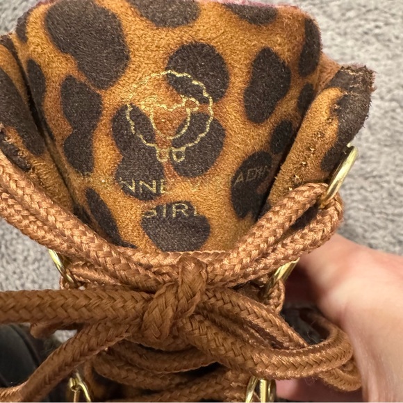 Leopard Print Kids Boots - Picture 7 of 7